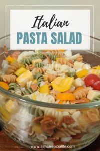 Italian Pasta Salad 